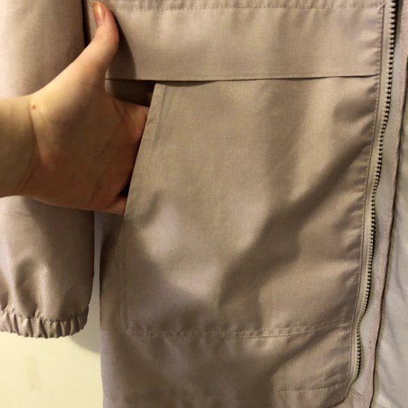 Light purple/lilac Rain Jacket Size Small - Picture 3 of 7